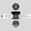 Vollständiges Produktlabel auf der Shilajit Verpackung