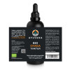 AYUVANA Bio Chaga Tinktur - Label mit sämtlichen Produktinformationen