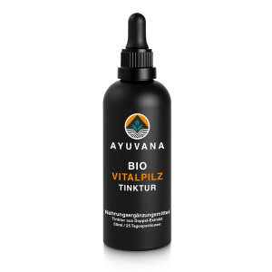50ml AYUVANA Bio Vitalpilz Tinktur in Miron- Violett-Glas...
