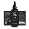 AYUVANA Bio Vitalpilz Tinktur - Label mit sämtlichen Produktinformationen