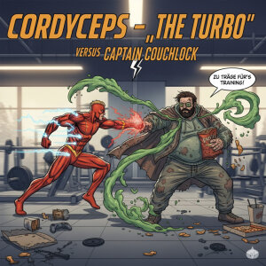 Cordyceps the Turbo kämpft gegen Captain Couch-Lock...